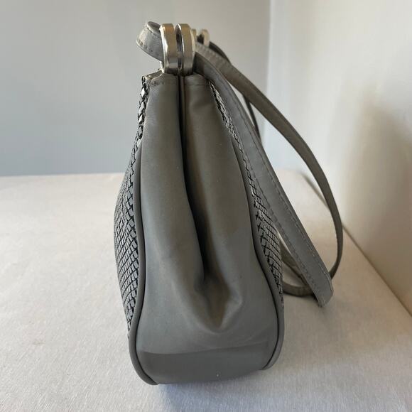 Whiting & Davis Gray Metal Mesh Shoulder Bag - Picture 5 of 9